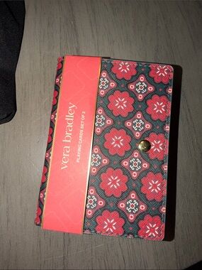 Vera Bradley Red Floral Card Set